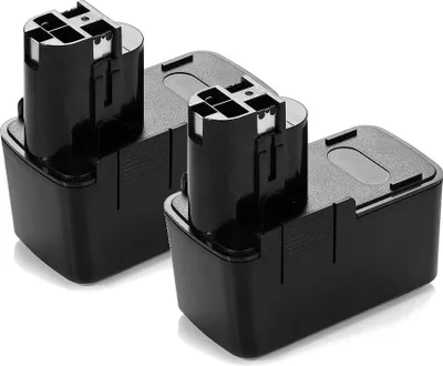 Produktbild von 2x Hochleistungs Ni-MH Akku für Bosch 2 607 335 246, 2 607 335 252, 2 610 995 883, 2 607 335 156, 2 607 335 248, 2 607 335 173 / 14,4V 2500mAh