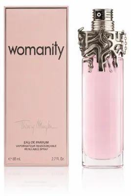 Produktbild von Thierry Mugler Womanity, Frauen, 80 ml, Nachfüllbare Flasche, Spray, ALCOHOL ●PARFUM / FRAGRANCE ●AQUA / WATER / EAU ●LIMONENE ●COUMARIN ●BUTYL..., 1 Stück(e)