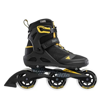 Obrázok produktu pre Rollerblade Macroblade 100 3WD Black/Saffron Yellow 41 Kolieskové korčule