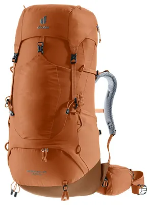 Zdjęcie produktu dla Deuter Aircontact Lite 45 + 10 SL, Wędrówki, Mokka, 45 l, 1,54 kg, 300 mm, 730 mm