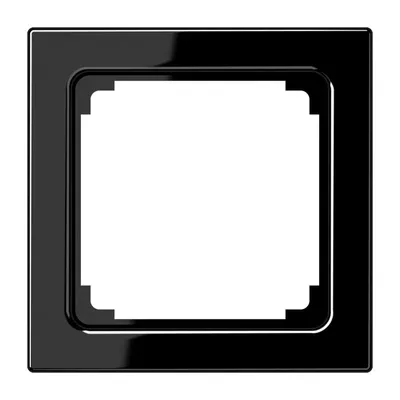 Obrázek produktu pro Mezirámeček černý pro montáž - Rámeček 1-násobně černý LS 961 Z SW