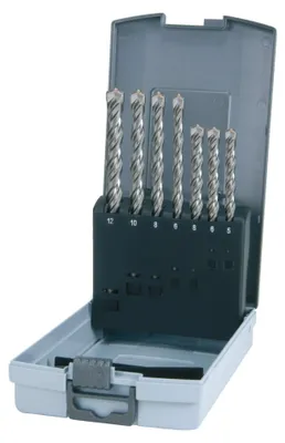 Produktbild von RUKO SDS-plus Hammerbohrer-Satz mit 2 Schneiden - 7-tlg.
