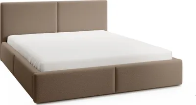 Produktbild von FEDVE Polsterbett Doppelbett Toreira Slim Schlafzimmer Bett Bettkasten 180x200 cm Brown (Anthology 04)