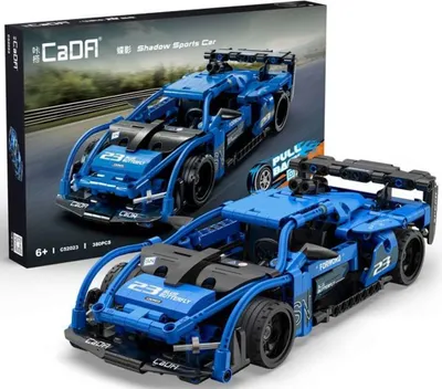 Obrázok produktu pre Sada tieňových kociek - športové auto C52023W 27376 - Vytvorte si vlastného pretekárskeho šampióna! Ideálne pre malých inžinierov a fanúšikov motorizmu.