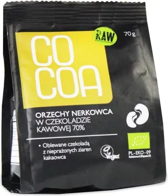Produktbild von Kakao-Cashewnsse in Rohschokolade 70g
