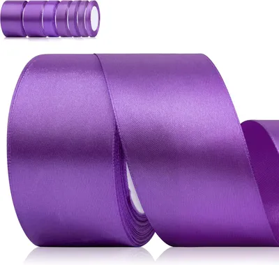 Productafbeelding van Satineerbaar decoratietape, paars, 50 mm x 22 meter, voor knutselwerkzaamheden