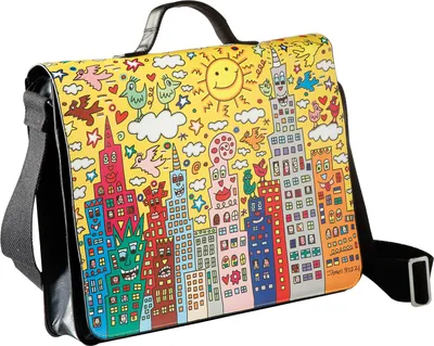 Produktbild von Umhängetasche Pop Art James Rizzi My New York City Sunset Goebel