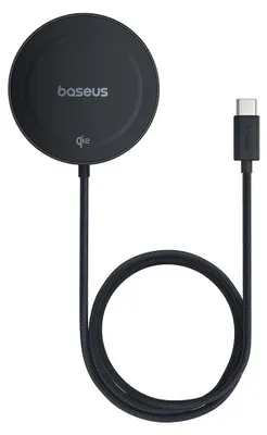 Produktbild von Baseus Simple Mini4 15W Ladestation (schwarz)