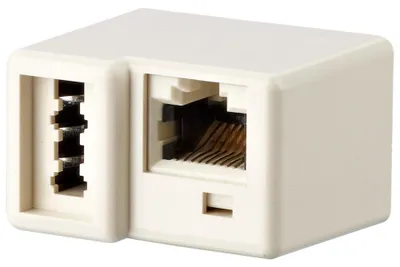 Obrázok produktu pre Adaptér Metz-Connect TAE F-TAE/WE 8/6 130598-I (adaptér komunikačnej technológie)