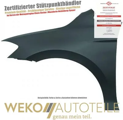 Produktbild von Kotflügel rechts DIEDERICHS 2216706 für VW