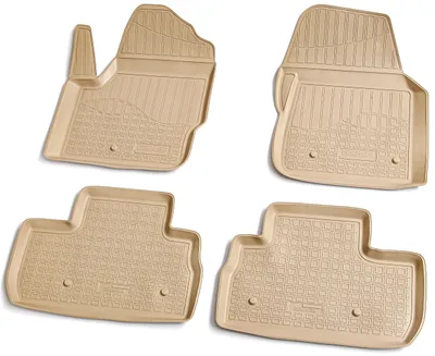 Obrázok produktu pre 3D gumové rohože pre LAND ROVER Freelander | LF | 2006-2014 | béžové s okrajom