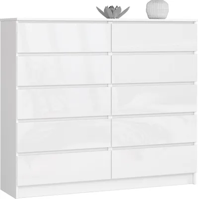 Obrázek produktu pro raumhirsch Vysoká komoda, 138 cm, s 10 zásuvkami. Komoda, skříň, nábytková sestava, výška 121 cm