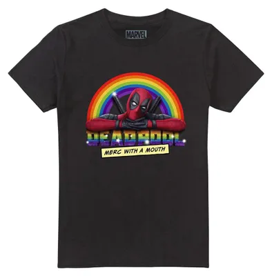 Produktbild von Deadpool - "Merc With A Mouth" T-Shirt für Herren/Damen Uni TV34316 (3XL) (Schwarz)