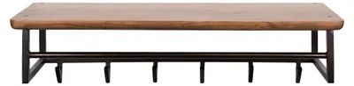 Produktbild von Hoyz Collection – Edge Garderobenständer – Braun – 33 x 100 x 28 cm