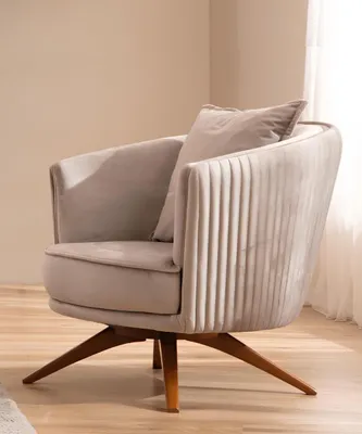Immagine prodotto di Divano 3 posti Poltrona elegante Design moderno Mobili in legno Tappezzeria