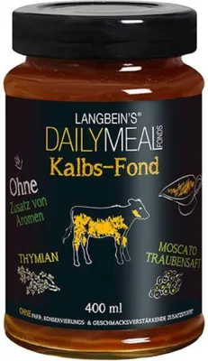Image de Langbein Daily Meal fond de veau, 400ml