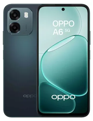 Zdjęcie produktu dla OPPO A6 5G, 17,1 cm (6.75"), 6 GB, 256 GB, 50 MP, Android 15, Czarny