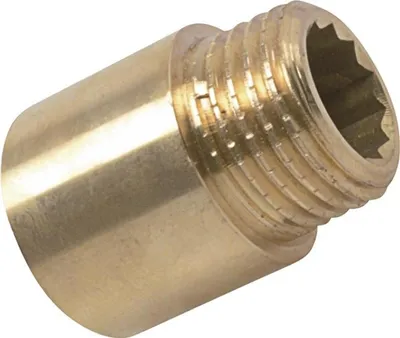 Produktbild von KIRCHHOFF MS Hahnverlängerung, blank, 1/2 x 20 mm