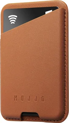 Produktbild von Mujjo Leather Card Wallet, Kartenhalter, Beige, Leder, Apple