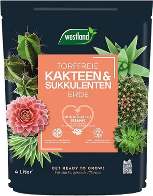 Produktbild von WESTLAND® Kakteen und Sukkulenten Erde, 4 Liter
