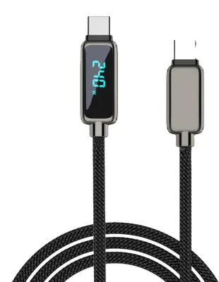 Image de Câble de charge, charge rapide, transfert de données, 2 pièces, 1 mètre, 240W