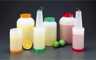 Produktbild von Trinkflaschen, Speed bottle - Bottle-Pour-Master, 2 Liter - Dosieren & Aufbewahren mit Stil, Farbe: gelb