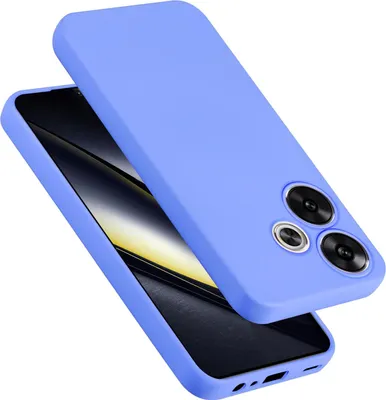 Obrázok produktu pre Cadorabo Puzdro pre Xiaomi Poco F6 Silikónový kryt na mobilný telefón Puzdro z tekutého silikónu, odolné proti poškriabaniu a nárazom, ochranné puzdro pre Xiaomi Poco F6