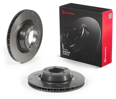 Produktbild von BREMBO Bremsscheibe für PORSCHE PANAMERA 350mm 09.E898.11