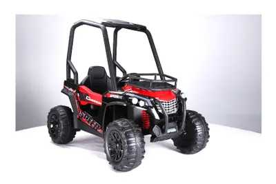 Produktbild von Kinderfahrzeug - Elektro Auto "Buggy 370" - 12V10AH Akku,2x120W Motoren, Ledersitz + EVA Reifen, - 2,4Ghz +MP3