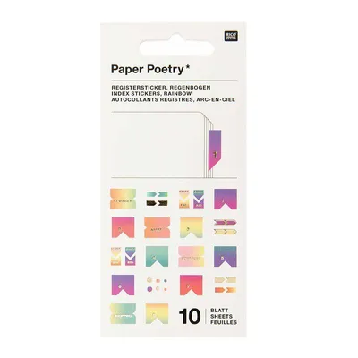 Immagine prodotto di Stickerbuch, Register, PastellMix