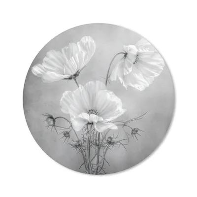Produktbild von MuchoWow® Mauspad Mousepad Blumen - Stillleben - Aquarell 50x50 cm - Mousepads - Maus Mat - Pad - Mausunterlage - Vinyl
