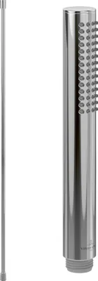 Produktbild von Villeroy & Boch Verve Showers Handbrause-Set (2 in 1 Bundle), Chrom