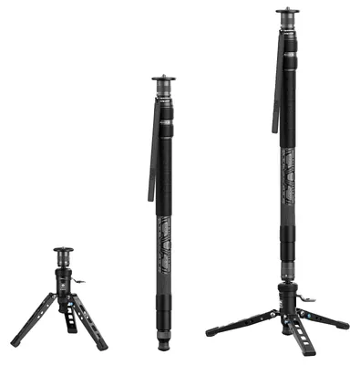 Produktbild von Monopod, Kohlefaser, 3-IN-1 Vielseitigkeit, SVM-145P