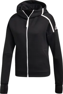 Produktbild von adidas Damen Jacke Z.N.E Hoodie Fast Release Gr.2XL schwarz (DM5024)
