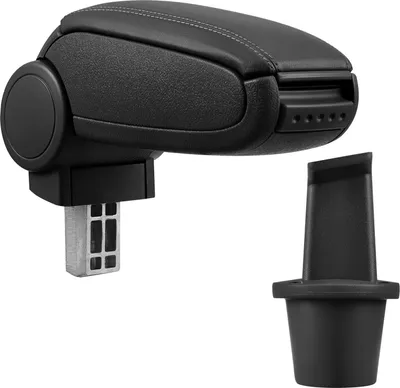 Image de Accoudoir central MAL Housse cuir noir pour Dacia Duster à partir de 2010-