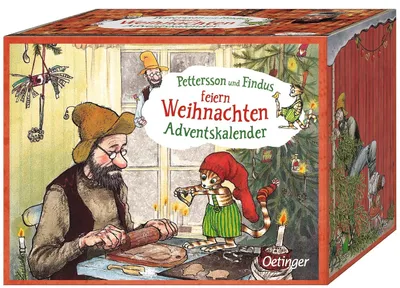 Produktbild von Und Findus feiert Weihnachten. Adventskalender