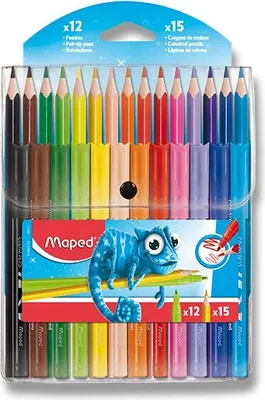 Obrázek produktu pro Sada Maped Color'Peps Ocean 12 fix + 15 pastelek