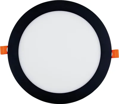 Obrázek produktu pro Led Spot - Zapuštěné bodové svítidlo 21W 4000K neutrální bílá bez Led bodů - Led stropní spot ø 225mm, černý 230V
