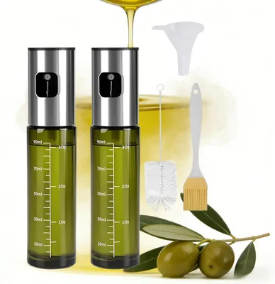 Productafbeelding van Set van 2 Oliesprayers van 100 ml voor Keuken en Grill