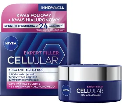Immagine prodotto di Nivea Crema antirughe Cellular Expert Filler Notte 50 ml