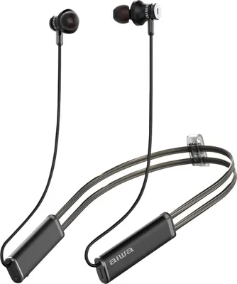 Obrázek produktu pro AIWA ESTBTN-880 Sportovní sluchátka do uší s nákrčníkem s ANC a koncovkami do uší z paměťové pěny, IPX4, až 15 hodin provozu, ergonomický design