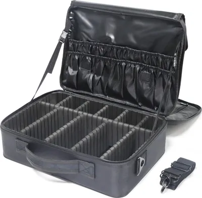 Produktbild von Vielseitige Make-uptasche und Kosmetikkoffer für professionellen Gebrauch - Platzsparend und wasserdicht