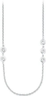 Produktbild von Halsschmuck, Rundanker, 75 Cm, Silber
