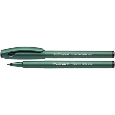 Produktbild von Schneider Schreibgeräte Topwriter 157, Schwarz, 0,8 mm, Schwarz, Rund, 10 Stück(e)