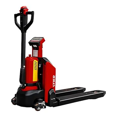 Produktbild von STIER Elektro-Hubwagen EZY-15 mit Waage Tragkraft 1500kg Gabellänge 1150mm