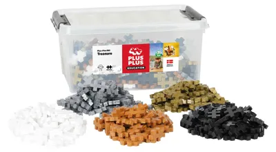 Produktbild von Plus Plus BIG Konstruktionsmaterial Bausteine 360 Schatzkiste
