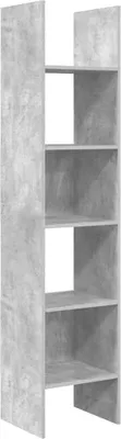 Immagine prodotto di vidaXL Libreria Grigio cemento 40x35x180 cm Materiale ligneo