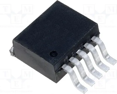 Produktbild von 1x DC/DC Wandler UBtrieb: 4,5÷40V UAusg: 1,23÷38,5V  D2PAK TS2596CM5-RNG Spannunegle