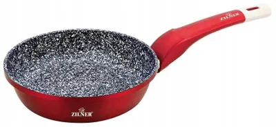Zdjęcie produktu dla Patelnia marmurowa ZILNER 18 cm - styl i wygoda w Twojej kuchni