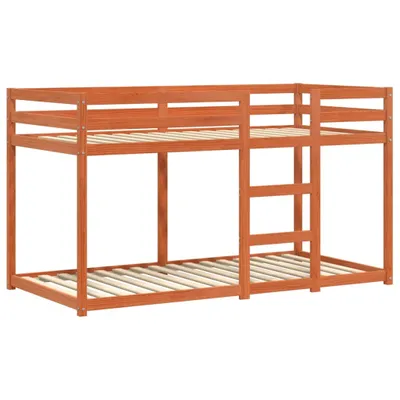 Produktbild von Etagenbett Wachsbraun 90x190 cm Massivholz Kiefer